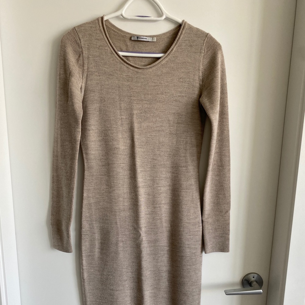 Alexander Wang Beige Midi Dress